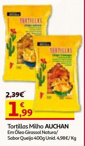 Auchan Tortillas milho auchan promoção
