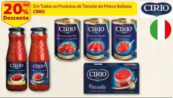 Auchan Polpa tomate cirio promoção