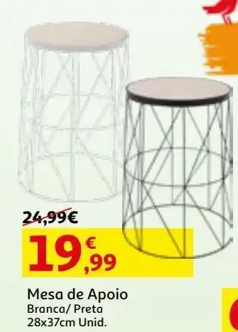 Auchan Mesa de apoio promoção