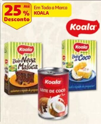 Auchan Preparados bolo koala promoção