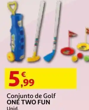 Auchan Conjunto de golf one two fun promoção