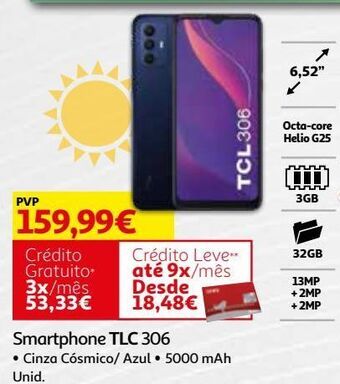 Auchan Smartphone tcl promoção