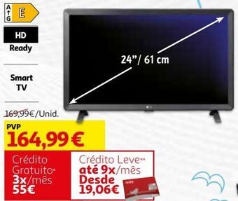 Auchan Tv lg 24tq520s-pz promoção