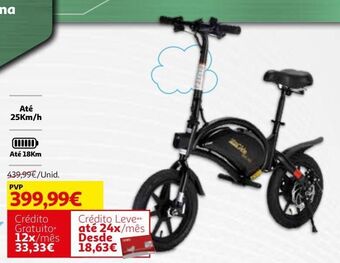 Auchan Bicicleta eletrica urbanglide: bike-140 bk56792 promoção