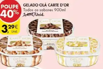 Pingo Doce Gelado Olá Carte D'or 900ml promoção