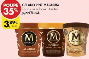 Pingo Doce Gelado Pint Magnum 440ml promoção