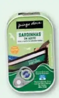 Pingo Doce Sardinha em Azeite Pingo Doce 120g promoção