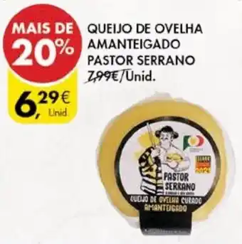 Pingo Doce Queijo de Ovelha Amanteigado Pastor Serrano promoção