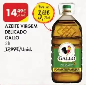 Pingo Doce Azeite Virgem Delicado Gallo 3lt promoção