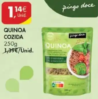 Pingo Doce Quinoa Cozida Pingo Doce 250g promoção