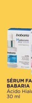 Sérum facial babaria