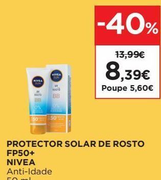 Protetor solar nivea sun