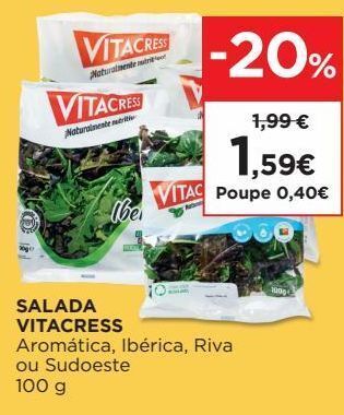 El Corte Inglés Saladas prontas vitacress promoção
