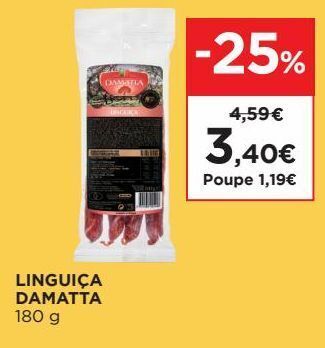 El Corte Inglés Linguiça damatta promoção