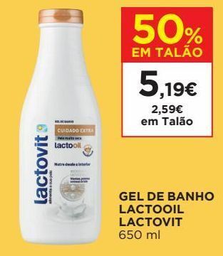 El Corte Inglés Gel de banho lactovit promoção