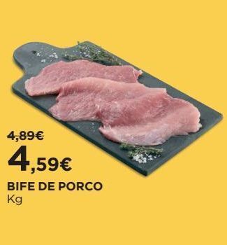 El Corte Inglés Carne suína promoção