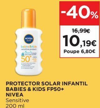 El Corte Inglés Protetor solar nivea sun promoção