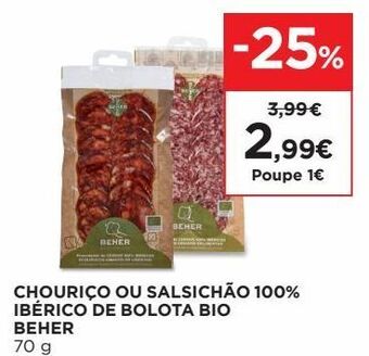 El Corte Inglés Chouriço promoção