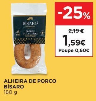 El Corte Inglés Alheira promoção