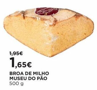 El Corte Inglés Pão de milho museu do pão promoção