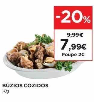 El Corte Inglés Frutos do mar promoção