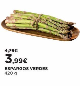 El Corte Inglés Espargos verdes promoção