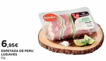 El Corte Inglés Espetadas de peru lusiaves promoção