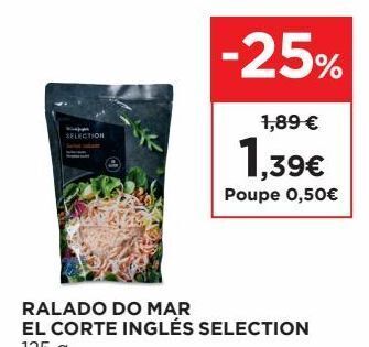 El Corte Inglés Surimi el corte inglés promoção