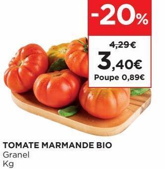 El Corte Inglés Tomate promoção