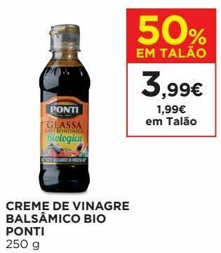 El Corte Inglés Vinagre balsâmico ponti promoção