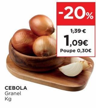 El Corte Inglés Cebola promoção