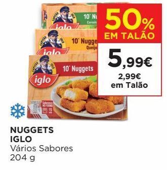 El Corte Inglés Nuggets iglo promoção