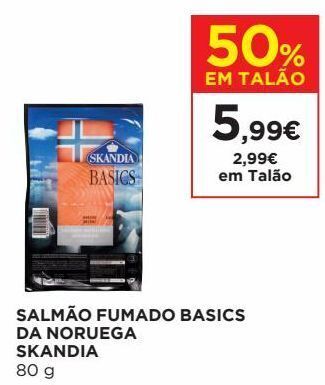 El Corte Inglés Salmão fumado promoção