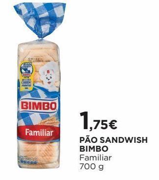 El Corte Inglés Pão de forma bimbo promoção