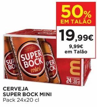El Corte Inglés Cerveja super bock promoção
