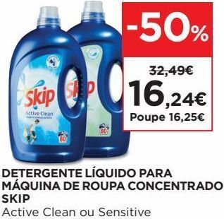 El Corte Inglés Detergente líquido skip promoção
