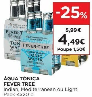 El Corte Inglés Água tônica promoção