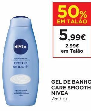 El Corte Inglés Gel de banho nivea promoção