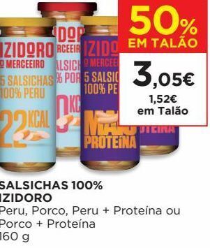 El Corte Inglés Salsicha enchidos izidoro promoção