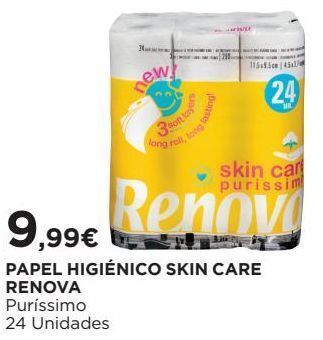 El Corte Inglés Papel higiênico renova promoção