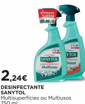 El Corte Inglés Desinfetante sanytol promoção