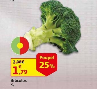 Auchan Couve brócolos:kg promoção