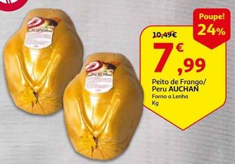 Auchan Peito de frango auchan promoção