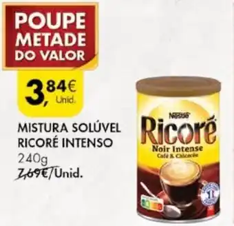 Pingo Doce Mistura Solúvel Ricoré intenso 240g promoção