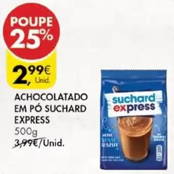 Pingo Doce Achocolatado em Pó Suchard Express 500g promoção