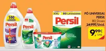 Pingo Doce Pó Universal Persil 80 doses promoção