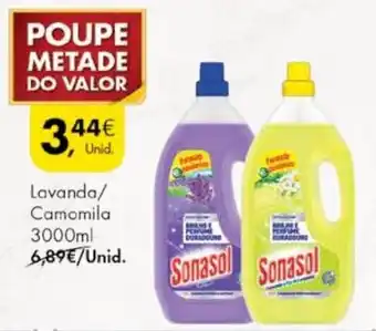 Pingo Doce Lavanda / Camomila Sonasol 3000ml promoção