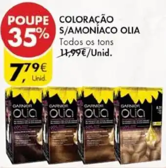 Pingo Doce Coloração s/Amoníaco Olia promoção