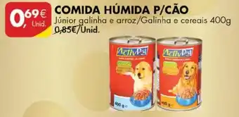 Pingo Doce Comida Húmida p/Cão ActivPet 400g promoção