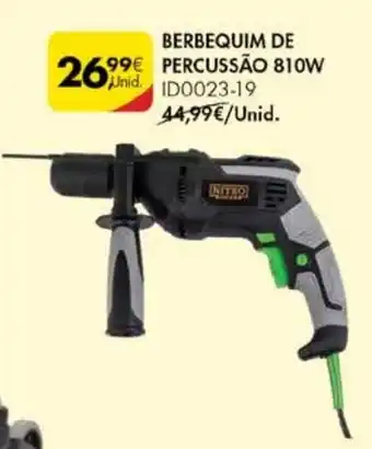 Pingo Doce Niteo Tools Berbequim de Percussão 810W promoção
